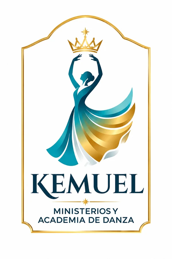 Logo principal de Kemuel, Ministerios y Academia de Danza